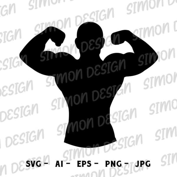 bodybuilder Svg | bodybuilder PNG | muscular man svg | angry body svg | muscular man t-shirt | bodybuilder print | fitness svg |