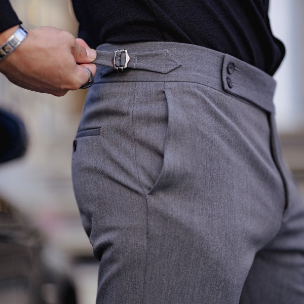 Men Pants ~Pants for Men ~ Chino Pants ~ Men's Chino's Trousers, Slim fit Pants, Men's Chino, Gray Trouser, Gray Slim Fit Chino Pants