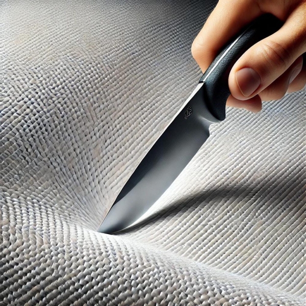 High-Performance Cut-Resistant Kevlar Fabric - Stab-Proof, Puncture-Resistant for Safety Gear, Protective Clothing, and Outdoor Equipment
