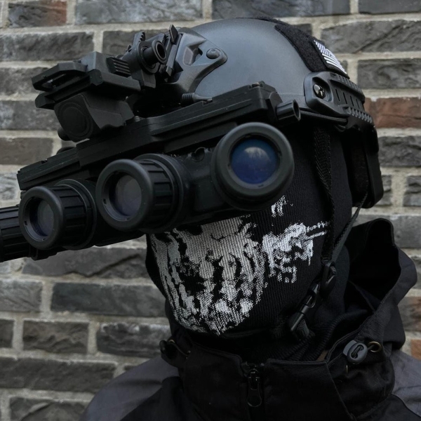 Keegan Operator Combo - Tactical Helmet with NVG (Night Vision Goggles) and Balaclava | Cosplay Gear for Airsoft & Combat