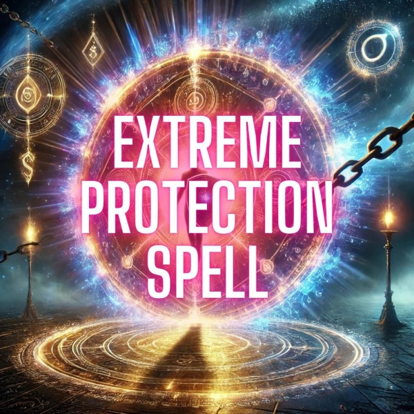 EXTREME PROTECTION SPELL, Psychic Shield, Energy Protection, Safety, Security, Confidence, Peace of Mind, Positive Energy, Manifestation