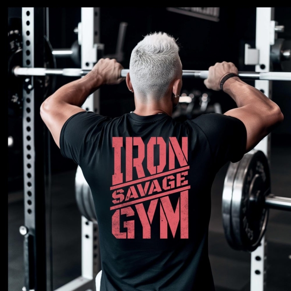 Muscle T-Shirt - Black T-Shirt, Fitness Tee, Workout Graphic Shirt, Weightlifting Top, Gym Apparel, Gym Gift, Bodybuilding T-Shirt, Gym Tee