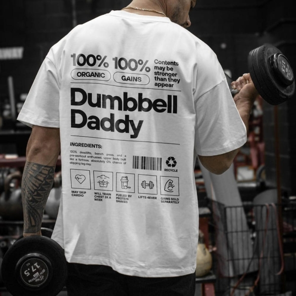 Dumbbell Dady Tshirt, Gym Rat tshirt, Motivation Gym 2025 t-shirt, Gym meme t-shirt, Gym Hoodie, Dumbbell tshirt, Gains Gym tshirt
