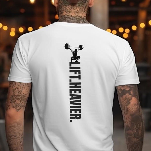 Lift Heavier Gym t-shirt , Iron king T-shirt , Motivation Lift Tee, Gym Rat Workout Shirt, Body Builder T-shirt, Gym Rat t-shirt