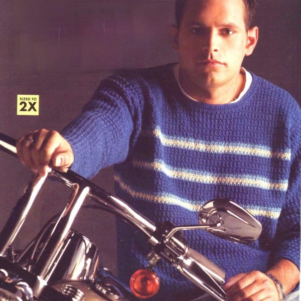 Sweater men crochet pattern, cardigan sweater crochet for men, easy simple textured cardigan pattern pdf