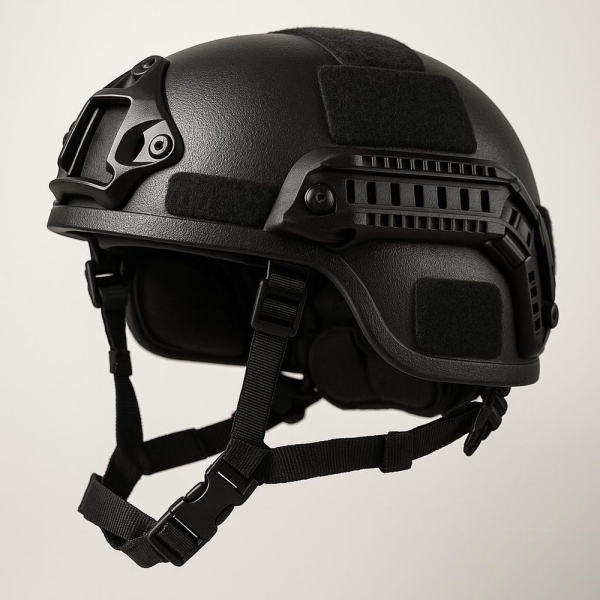 FAST Tactical Airsoft Training Helmet – Adjustable MICH 2000 SWAT Style Protective Shell for Outdoor Sports, Paintball, Skirmish & Rescue