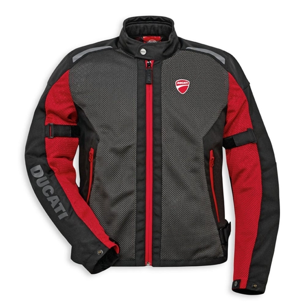 Ducati Textile Cordura Motorcycle Jacket | Men's Riding Jacket with Armor | Waterproof & Windproof Biker Jacket | Racing Touring Gear