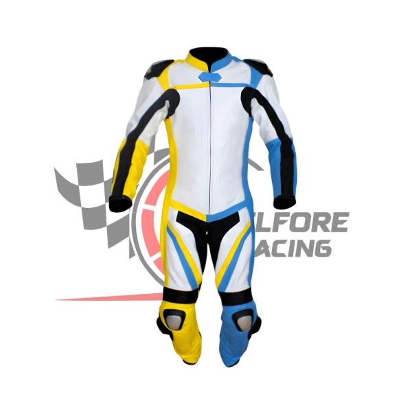 Motorbike Racing Bike Suit Leather Racing Suit Protective Motorcycle Racing Leather Suit Pure Cowhide Leather Custom Design