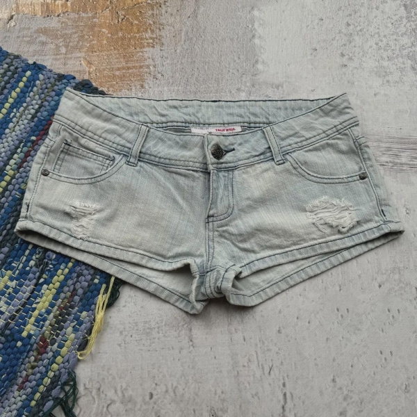 Vintage Denim Mini Shorts