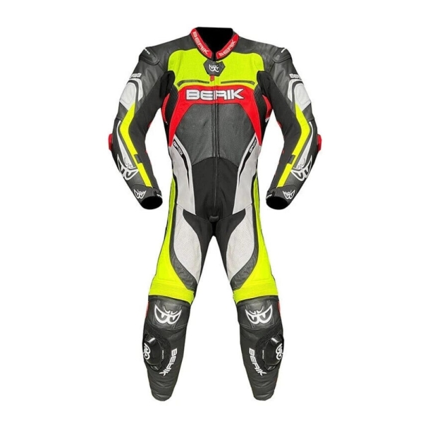 Handmade Real Cowhide Leather Motorcycle Biker Suit | Motorbike Racing Protective Gear with Premium Safety Features | Gift for Him