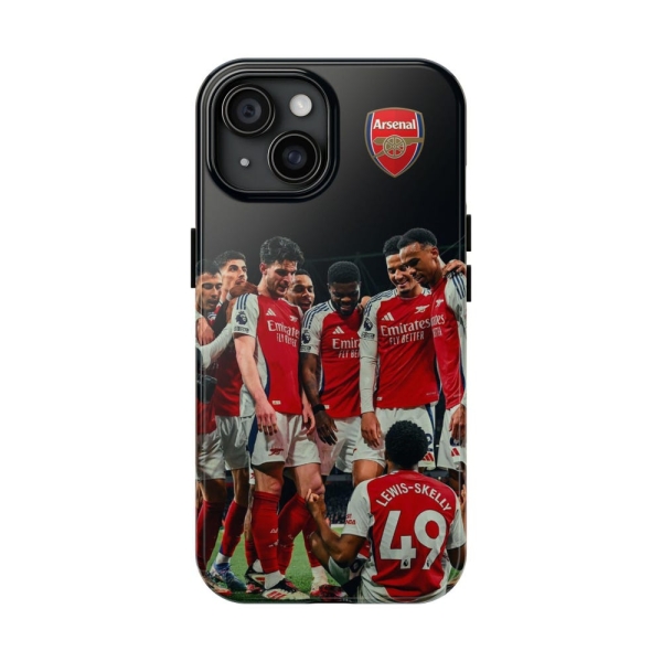 Arsenal Soccer Team Tough Phone Case - Sports Fan Gift, Protective Smartphone Cover, Football Club Merchandise, Hard Shell Case, Team Logo