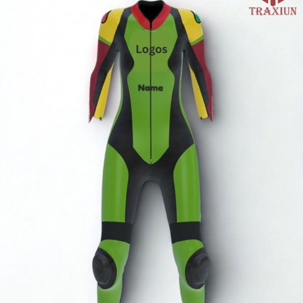 Customize Handmade Cowhide Leather Motorcycle Biker Suit | Motorbike Racing Protective Gear with Premium Safety and Style | Add your Logos
